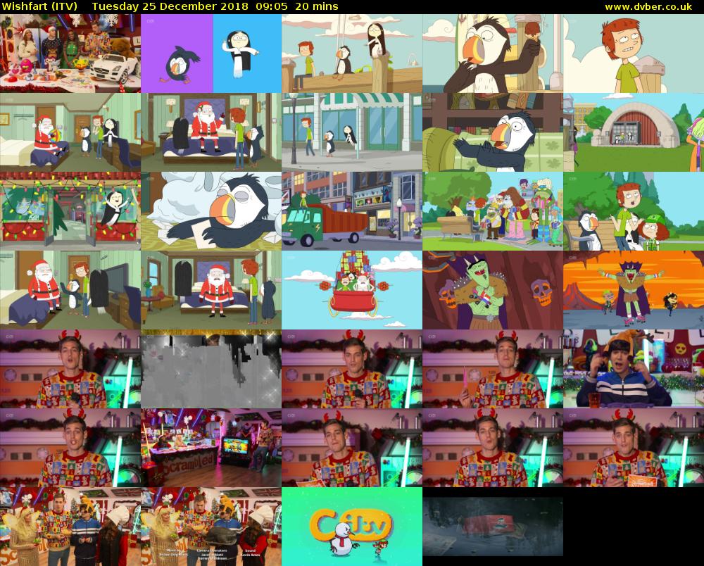 Wishfart (ITV) Tuesday 25 December 2018 09:05 - 09:25