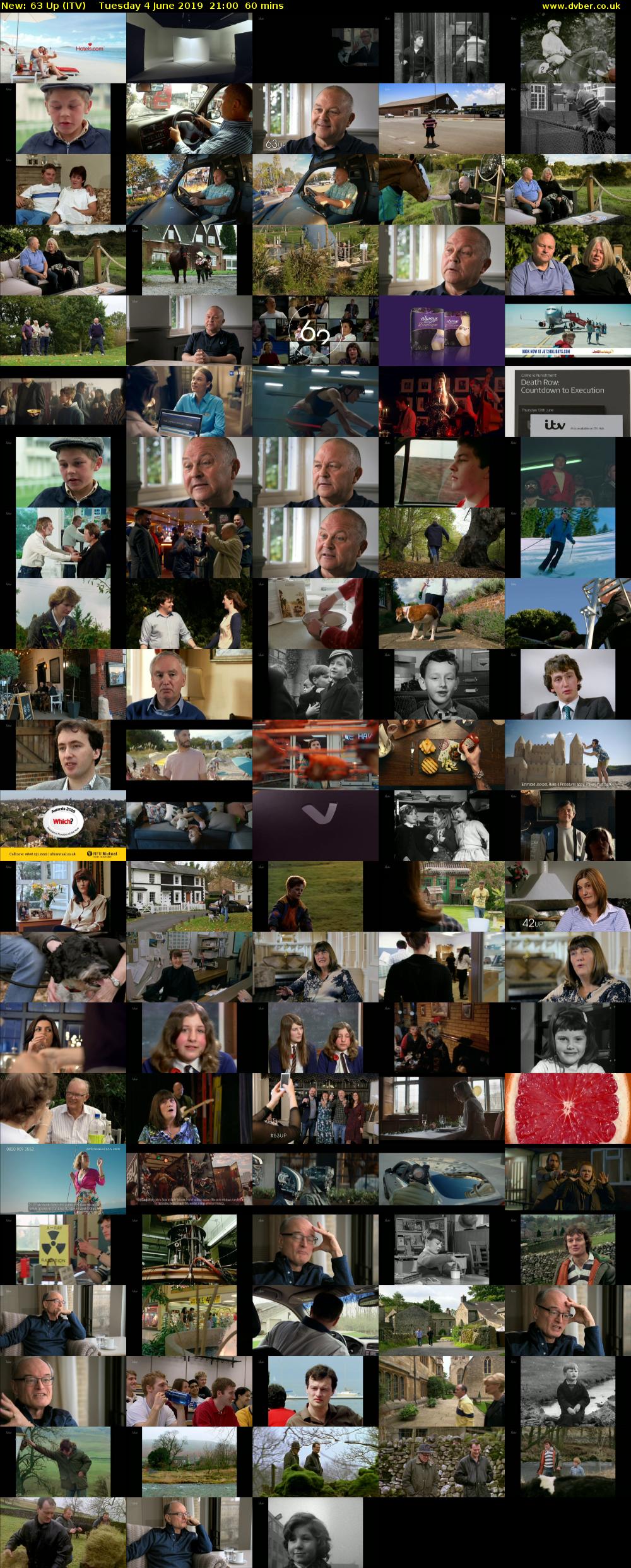63 Up (ITV) Tuesday 4 June 2019 21:00 - 22:00