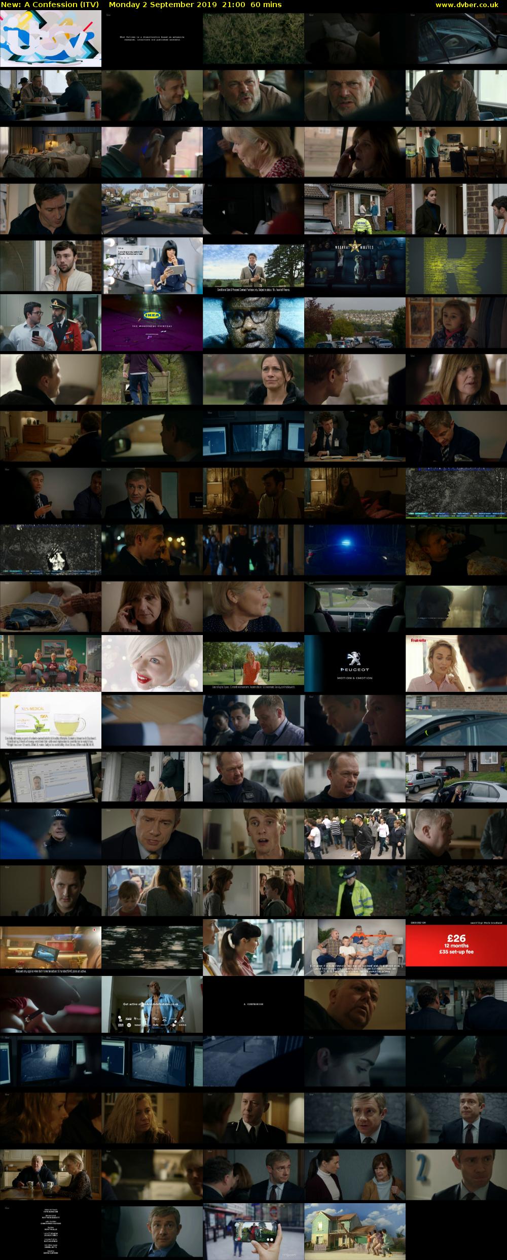 A Confession (ITV) Monday 2 September 2019 21:00 - 22:00