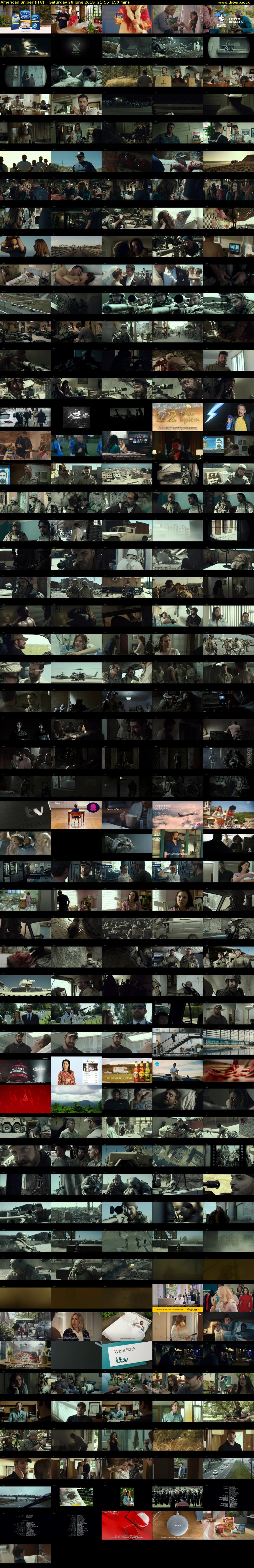 American Sniper (ITV) Saturday 29 June 2019 21:55 - 00:25