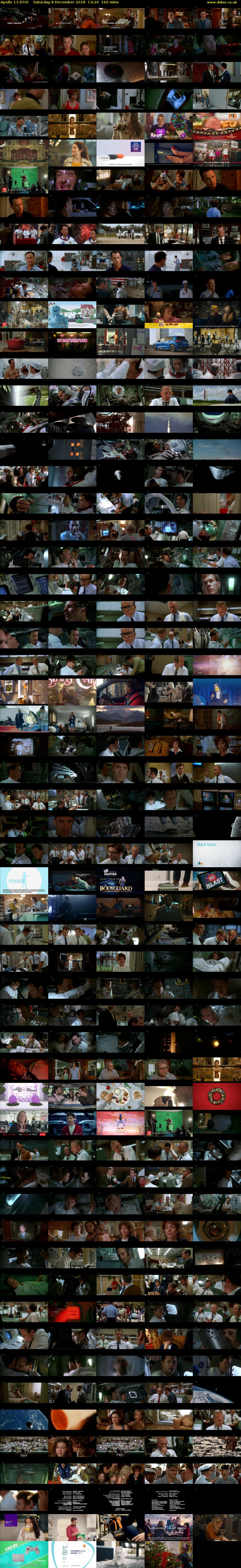 Apollo 13 (ITV) Saturday 8 December 2018 13:20 - 16:00