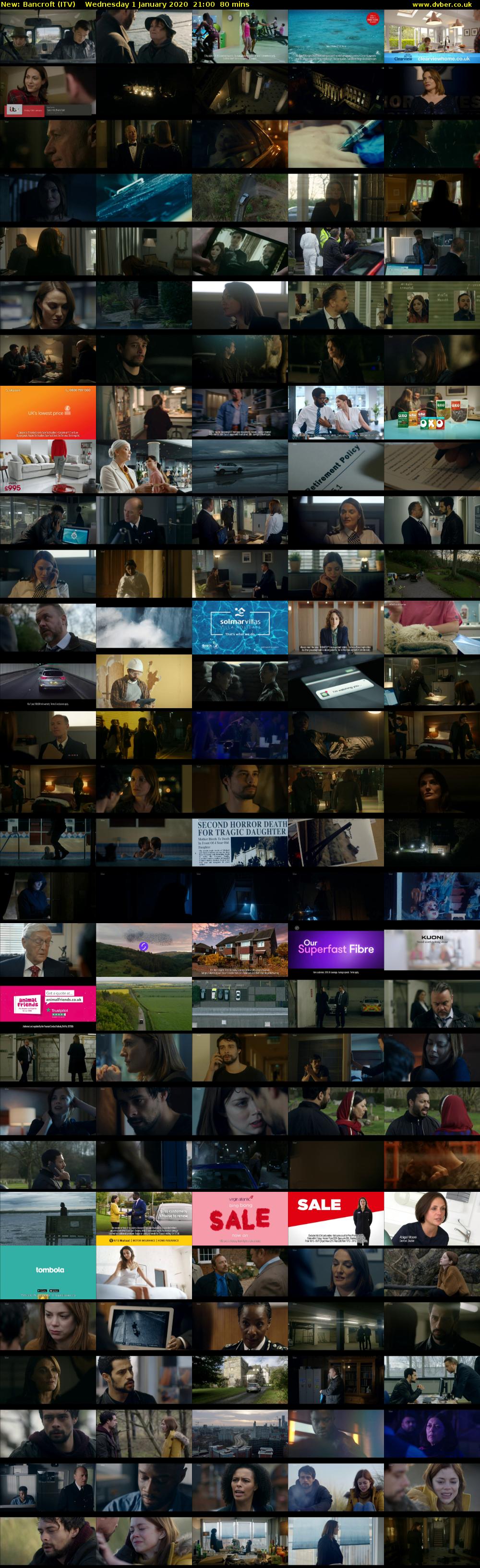 Bancroft (ITV) Wednesday 1 January 2020 21:00 - 22:20