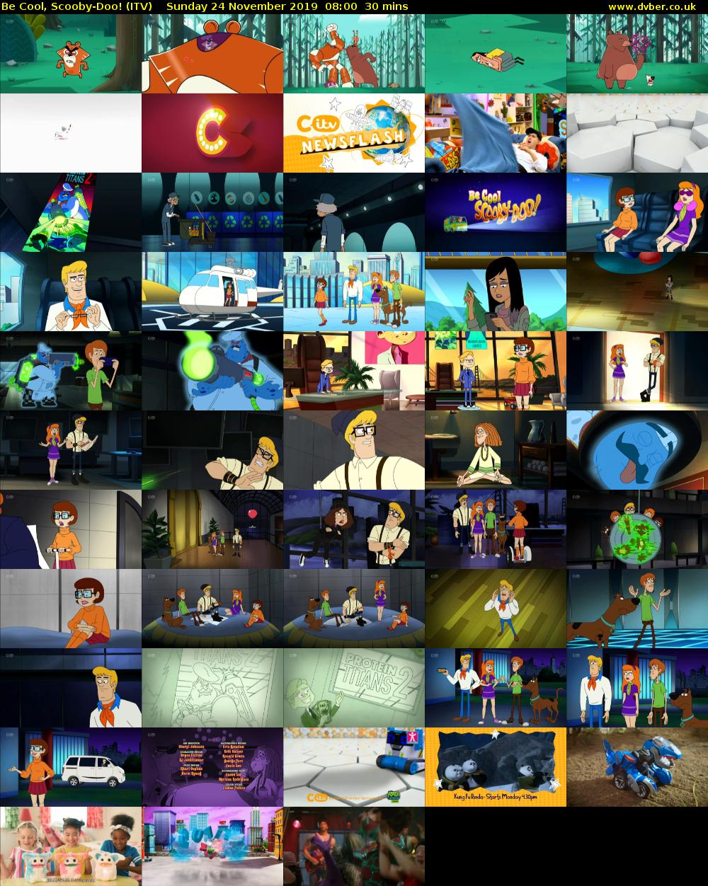 Be Cool, Scooby-Doo! (ITV) Sunday 24 November 2019 08:00 - 08:30