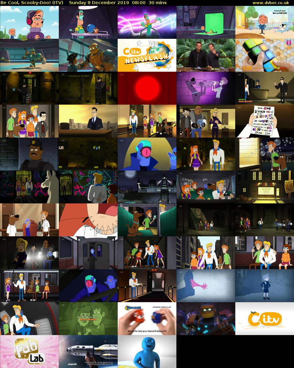 Be Cool, Scooby-Doo! (ITV) Sunday 8 December 2019 08:00 - 08:30