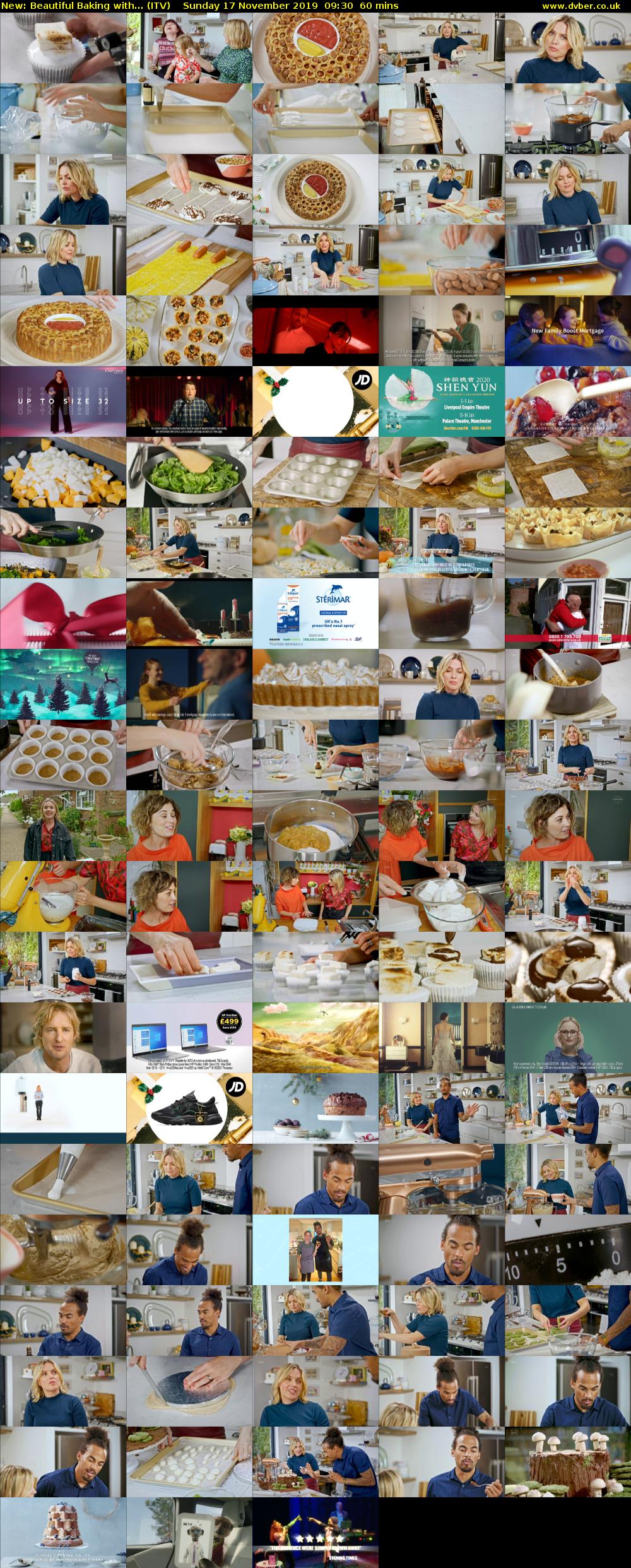 Beautiful Baking with... (ITV) Sunday 17 November 2019 09:30 - 10:30