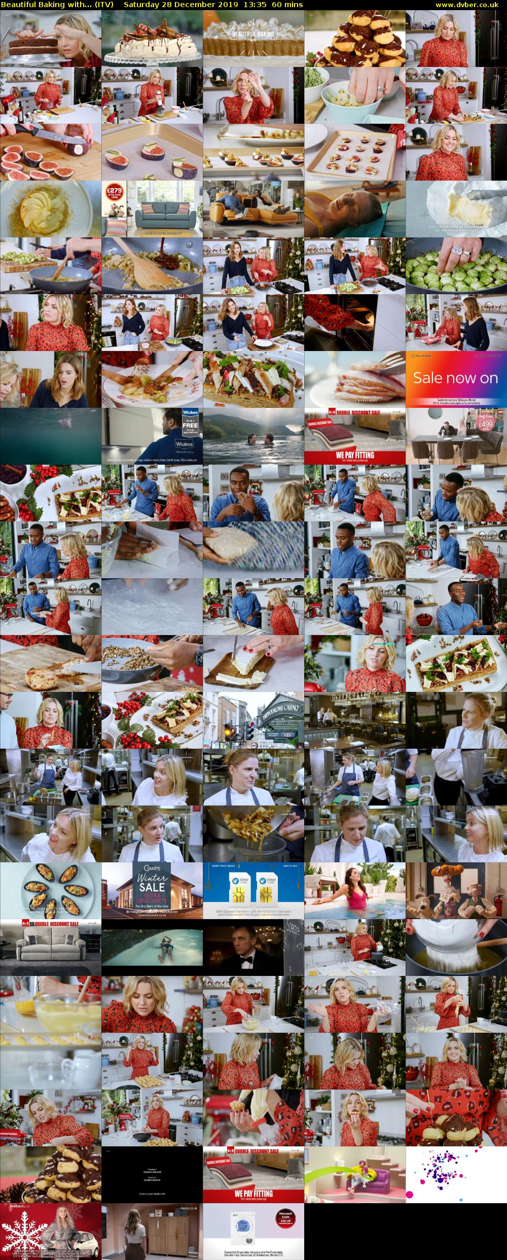 Beautiful Baking with... (ITV) Saturday 28 December 2019 13:35 - 14:35