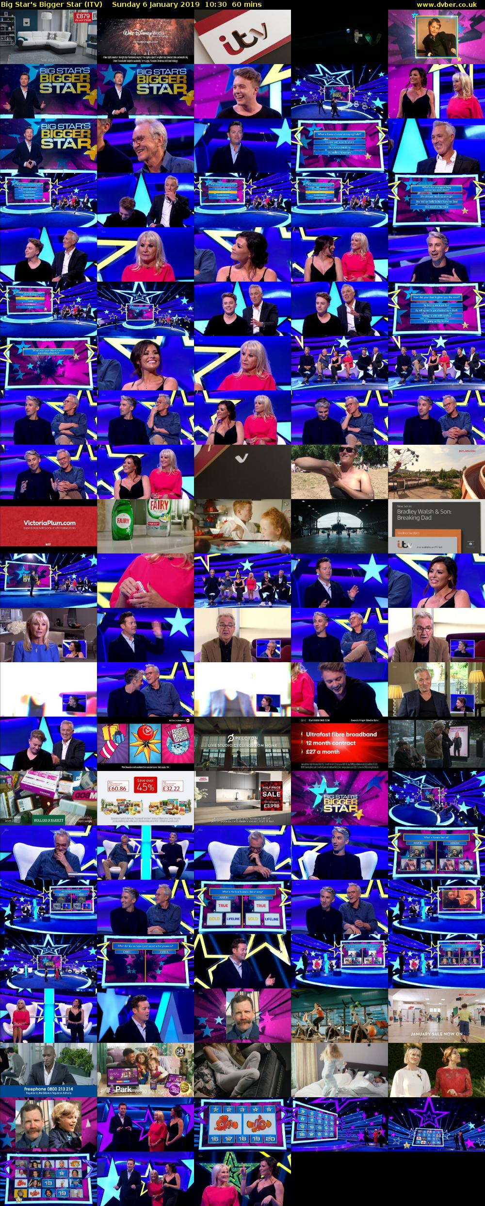 Big Star's Bigger Star (ITV) Sunday 6 January 2019 10:30 - 11:30