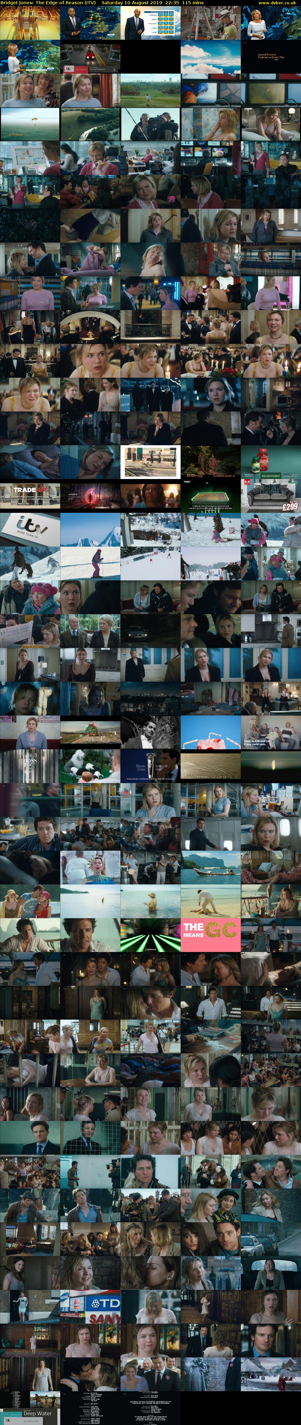 Bridget Jones: The Edge of Reason (ITV) Saturday 10 August 2019 22:35 - 00:30