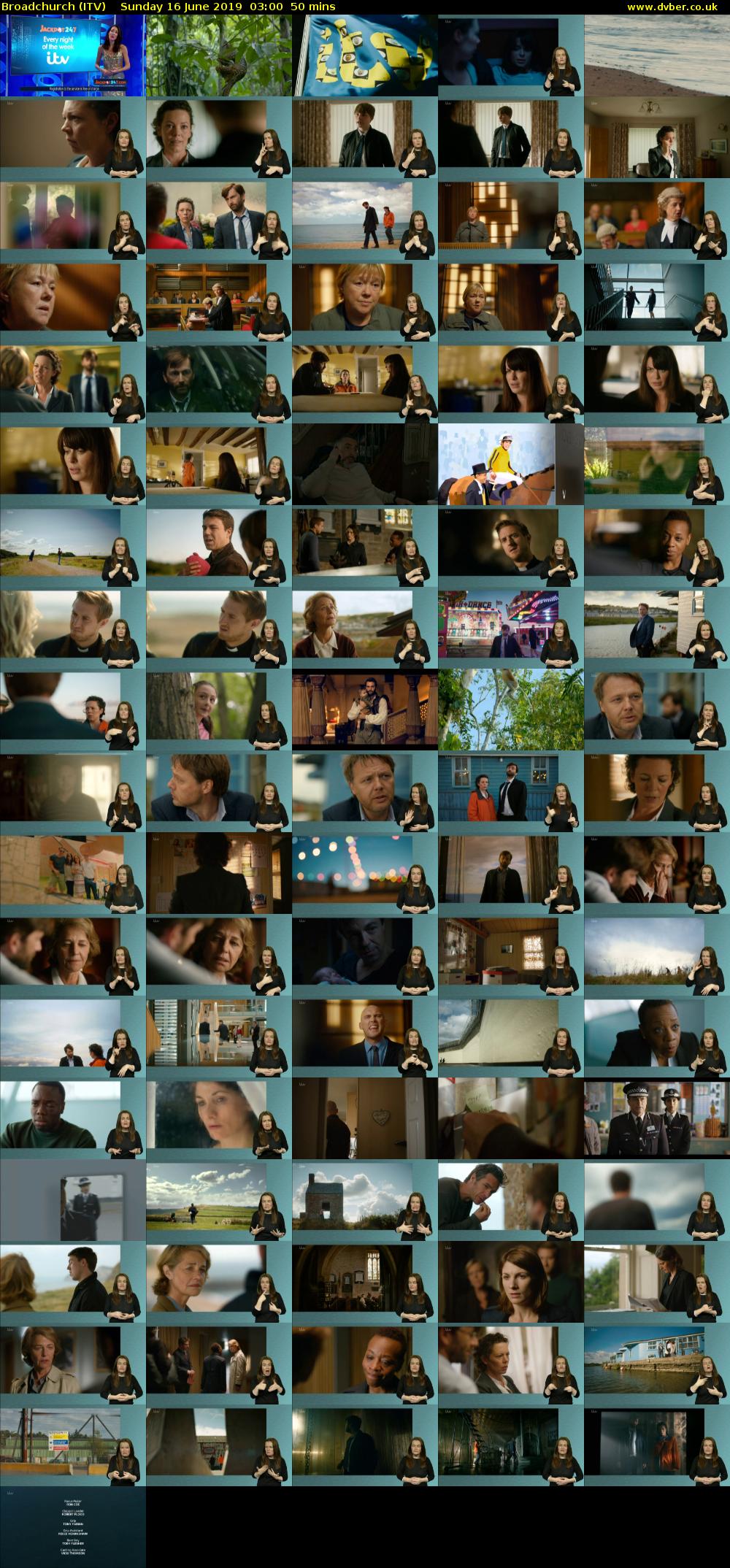 Broadchurch (ITV) Sunday 16 June 2019 03:00 - 03:50