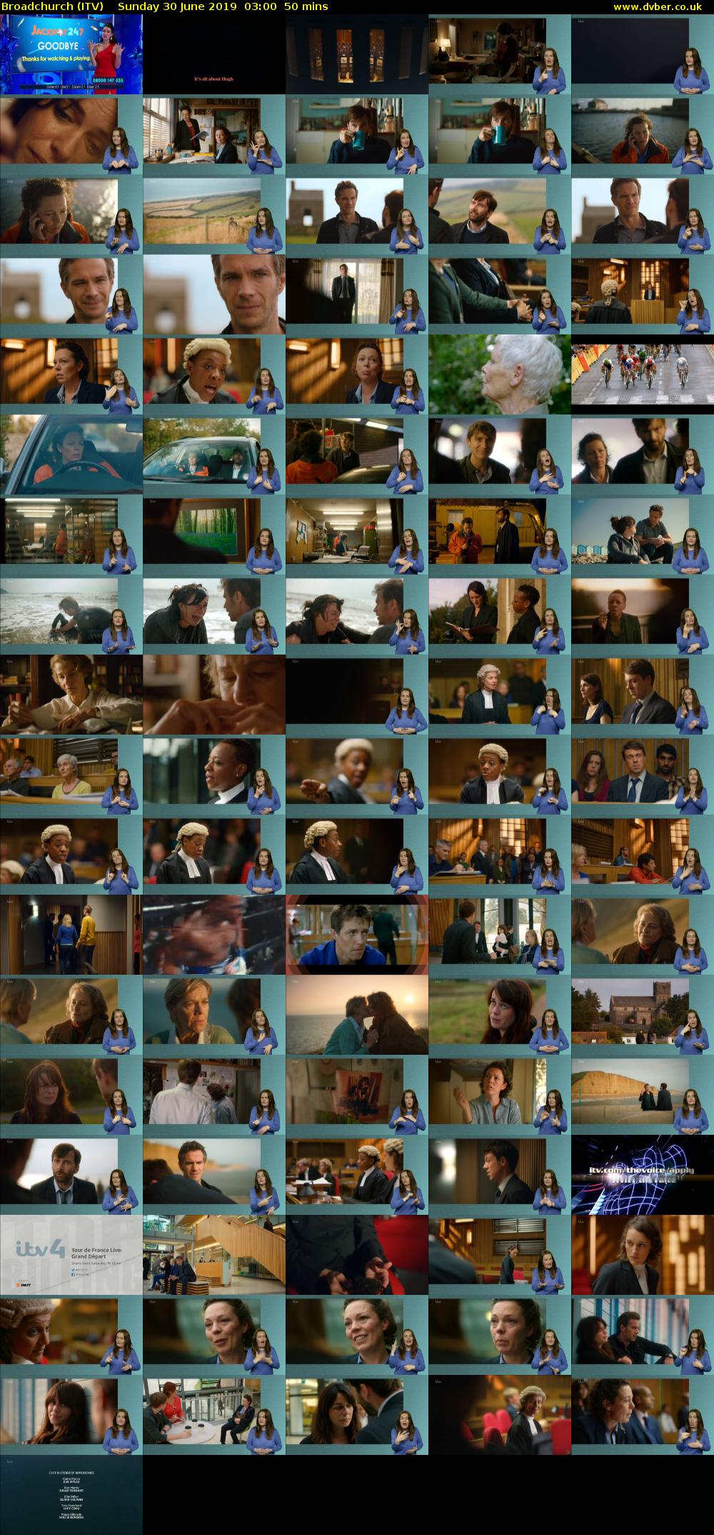 Broadchurch (ITV) Sunday 30 June 2019 03:00 - 03:50