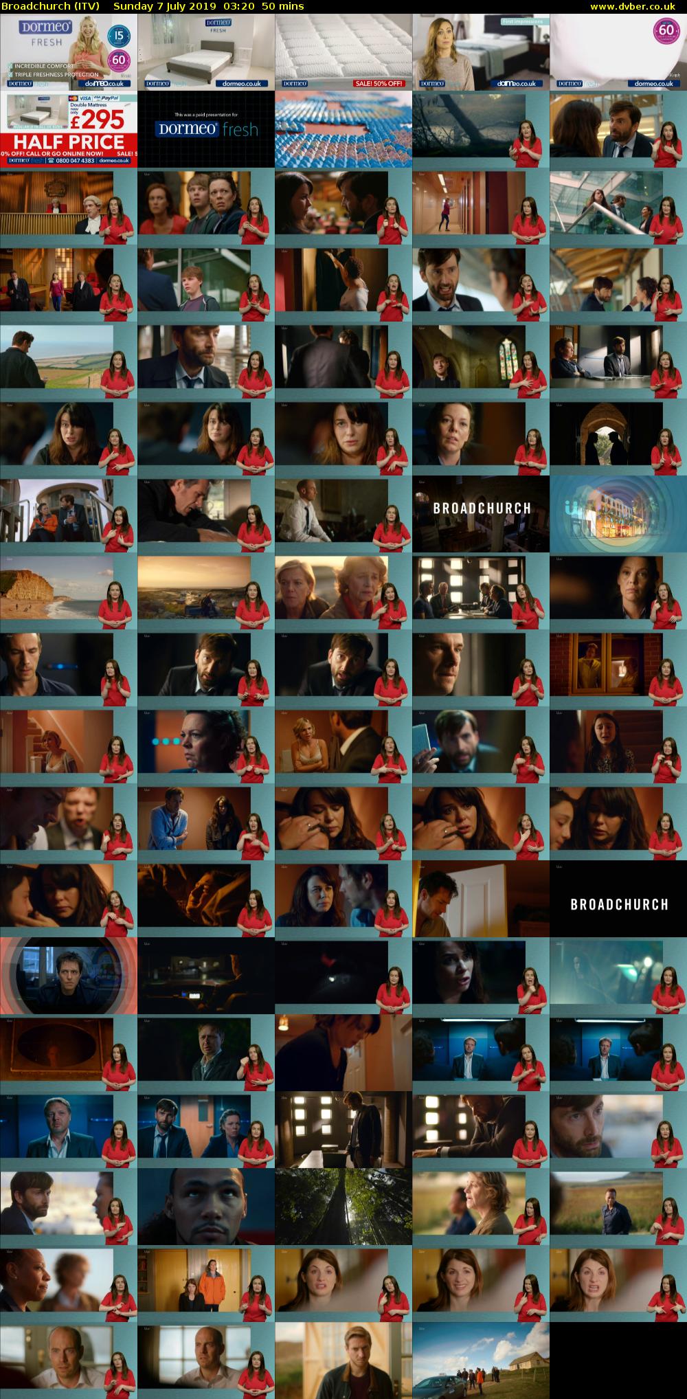 Broadchurch (ITV) Sunday 7 July 2019 03:20 - 04:10