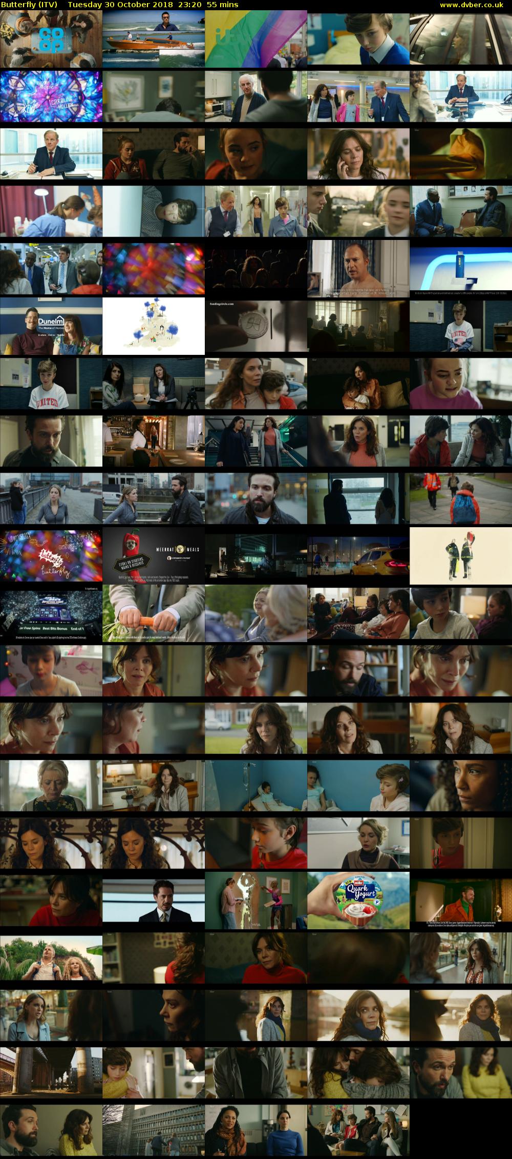 Butterfly (ITV) Tuesday 30 October 2018 23:20 - 00:15