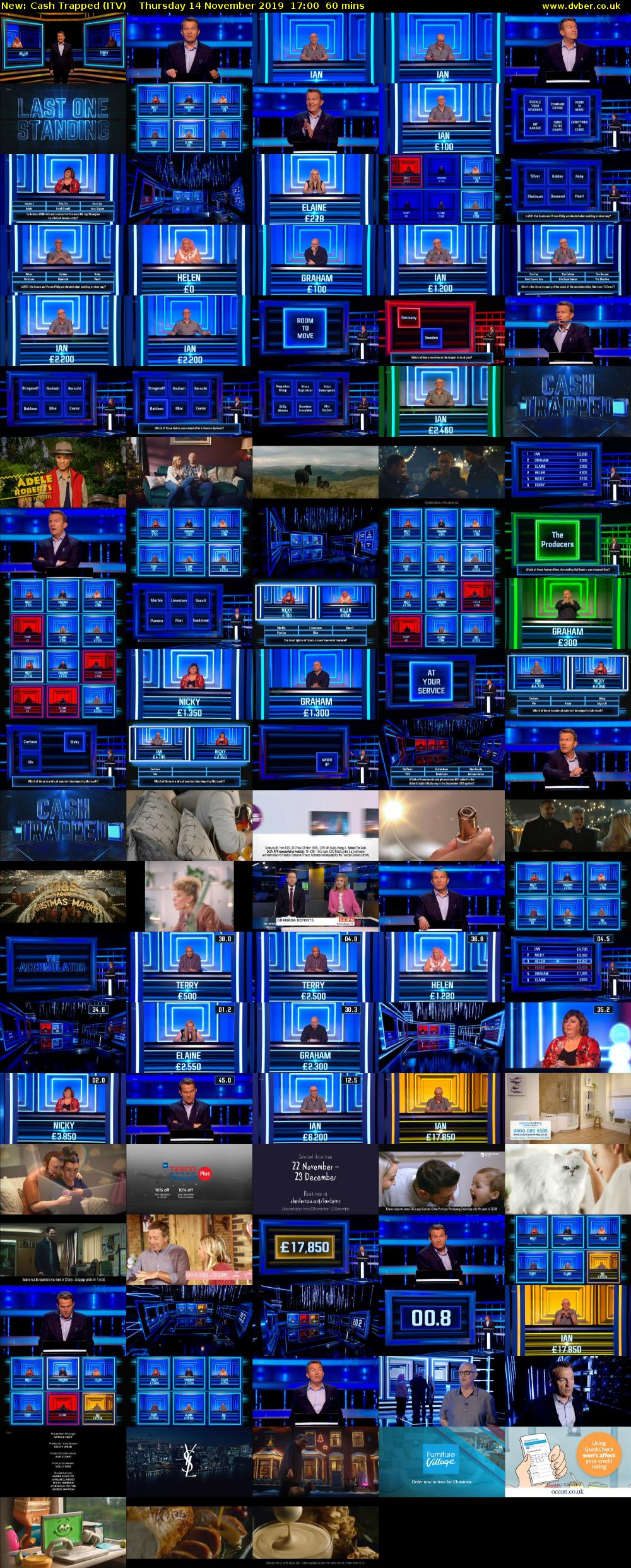 Cash Trapped (ITV) Thursday 14 November 2019 17:00 - 18:00