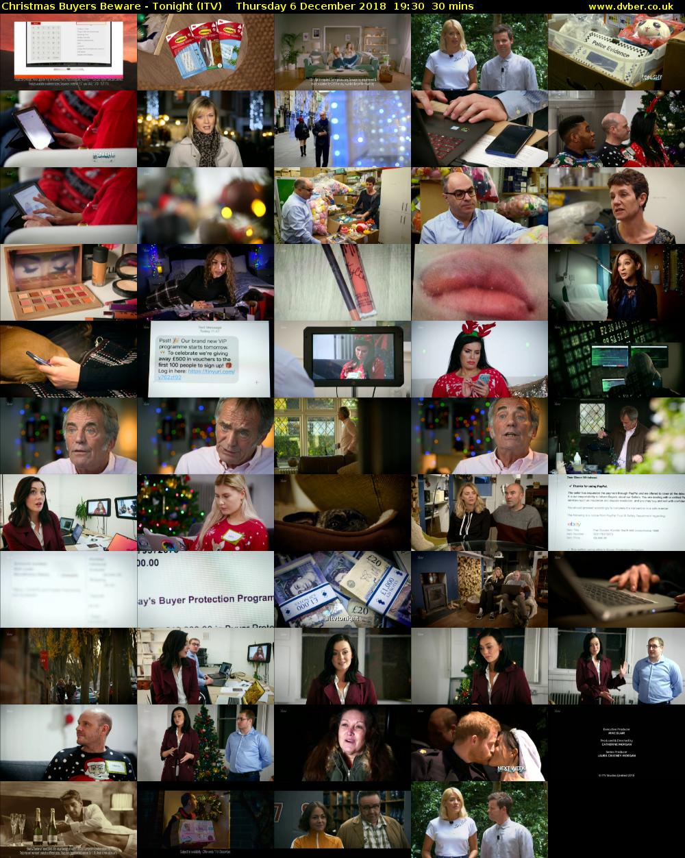 Christmas Buyers Beware - Tonight (ITV) Thursday 6 December 2018 19:30 - 20:00