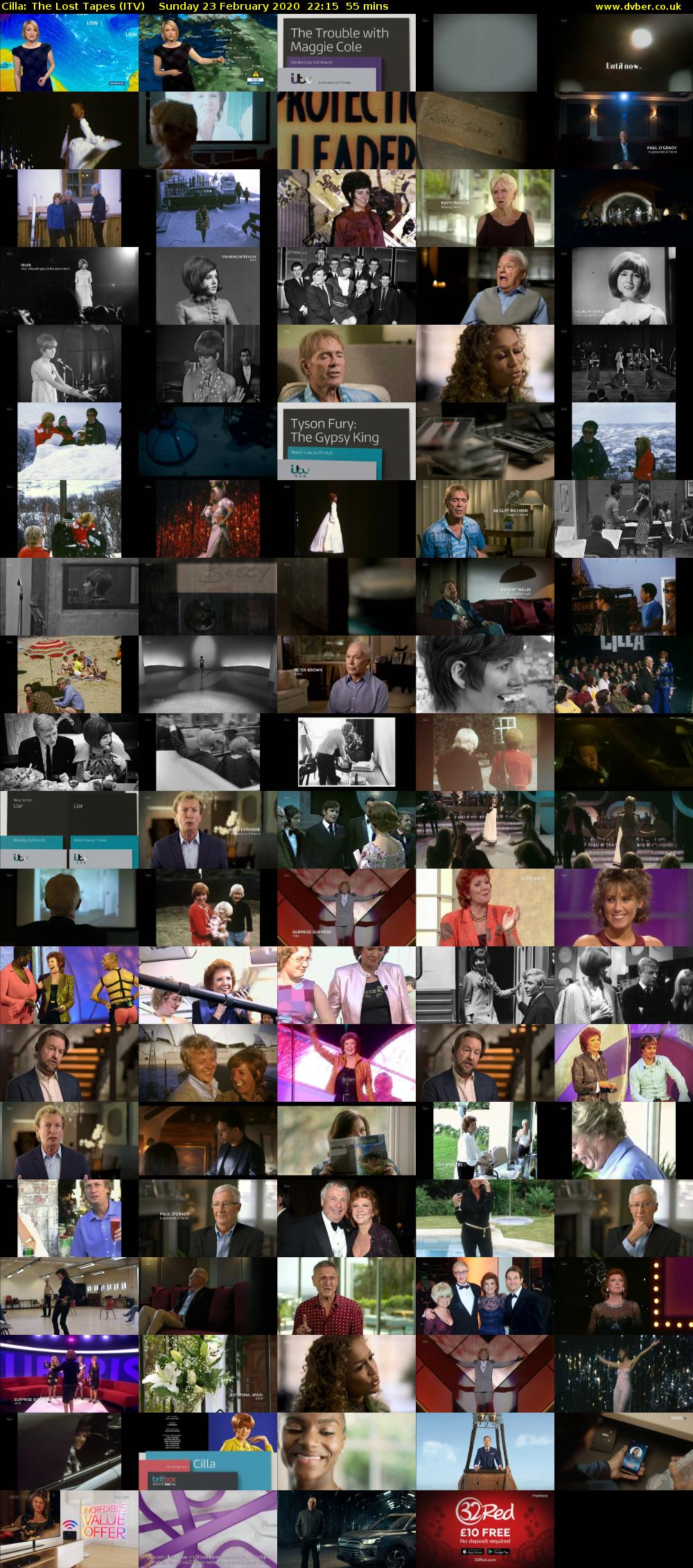 Cilla: The Lost Tapes (ITV) Sunday 23 February 2020 22:15 - 23:10