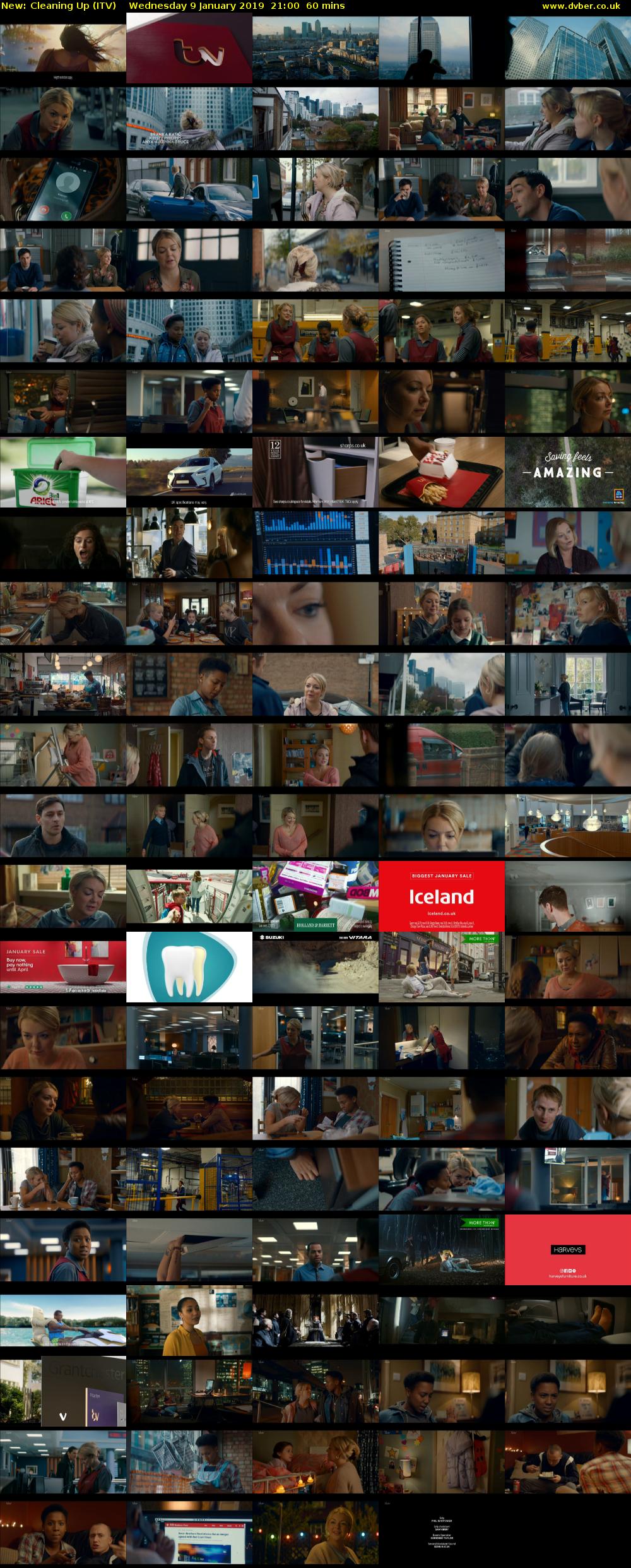 Cleaning Up (ITV) Wednesday 9 January 2019 21:00 - 22:00