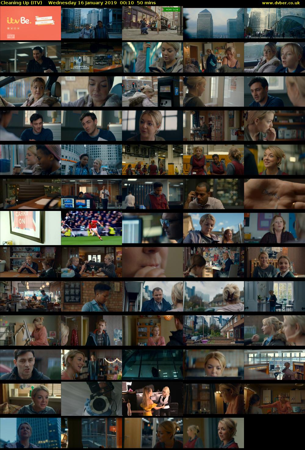 Cleaning Up (ITV) Wednesday 16 January 2019 00:10 - 01:00