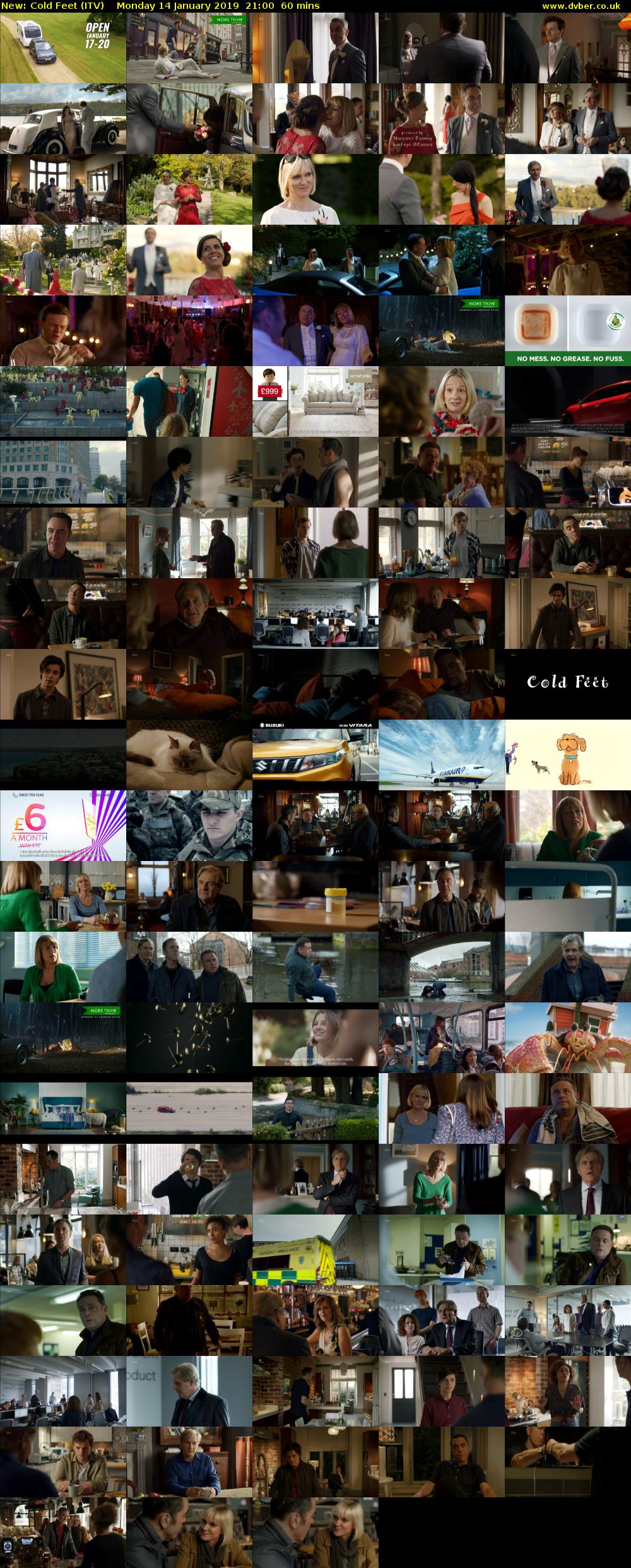 Cold Feet (ITV) Monday 14 January 2019 21:00 - 22:00