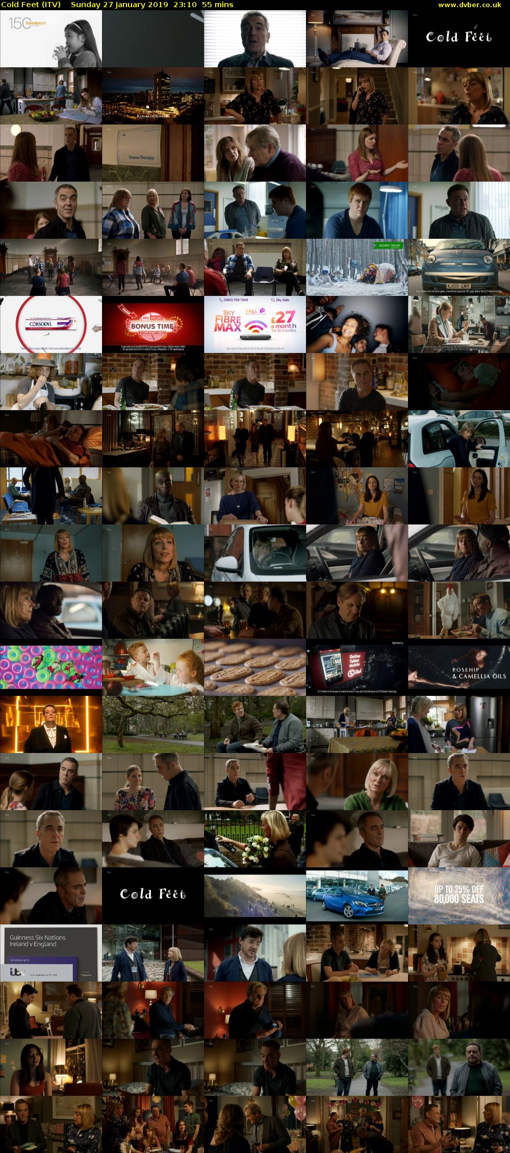 Cold Feet (ITV) Sunday 27 January 2019 23:10 - 00:05