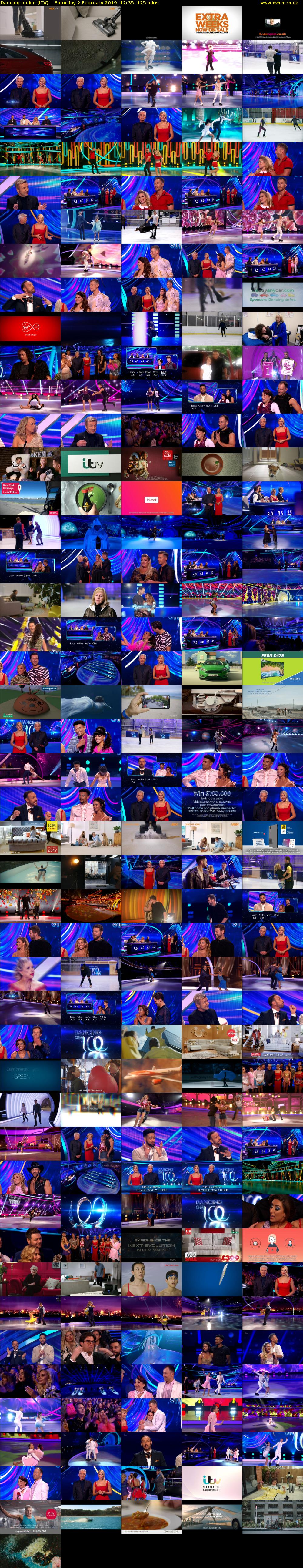 Dancing on Ice (ITV) Saturday 2 February 2019 12:35 - 14:40