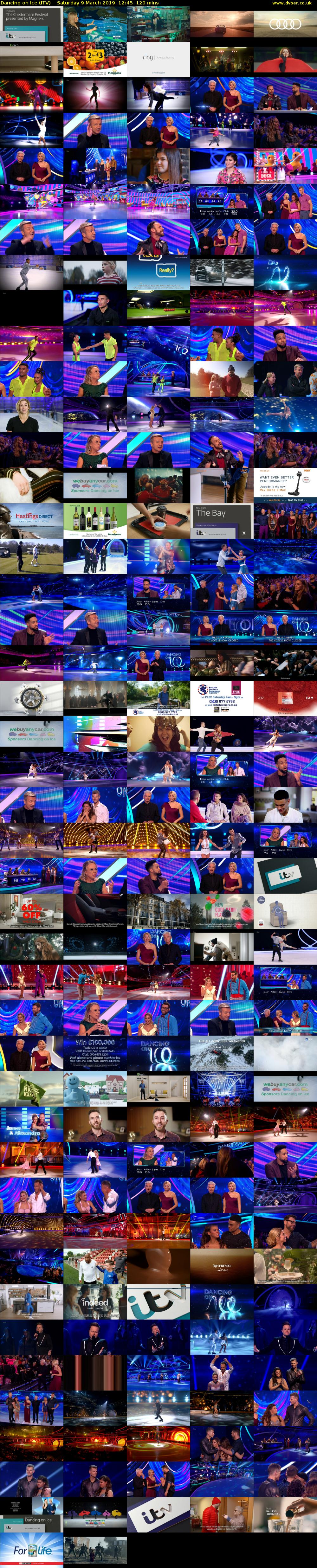 Dancing on Ice (ITV) Saturday 9 March 2019 12:45 - 14:45