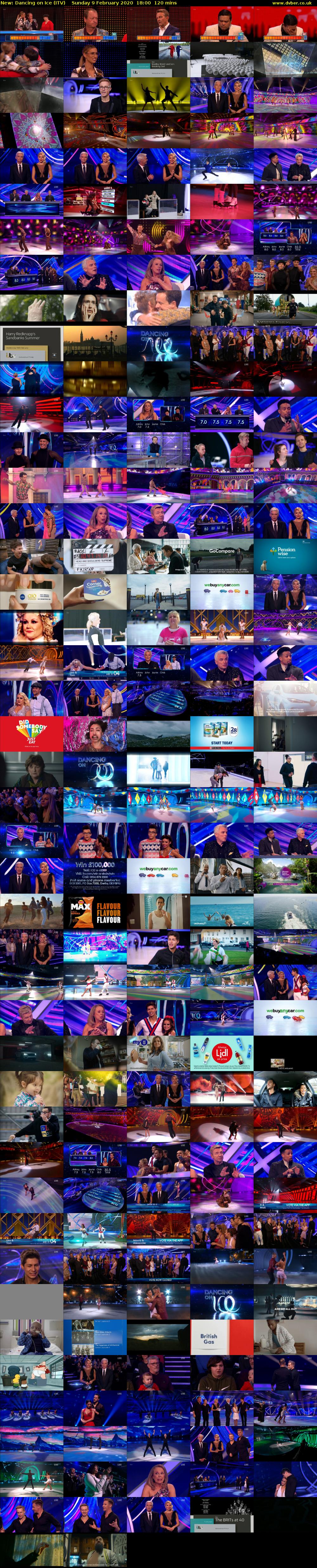 Dancing on Ice (ITV) Sunday 9 February 2020 18:00 - 20:00