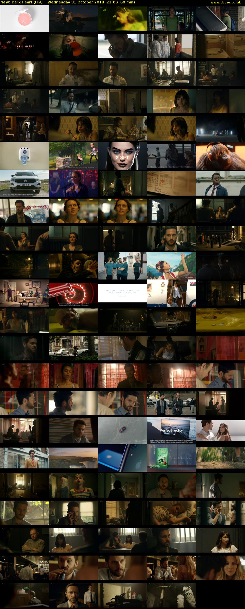Dark Heart (ITV) Wednesday 31 October 2018 21:00 - 22:00