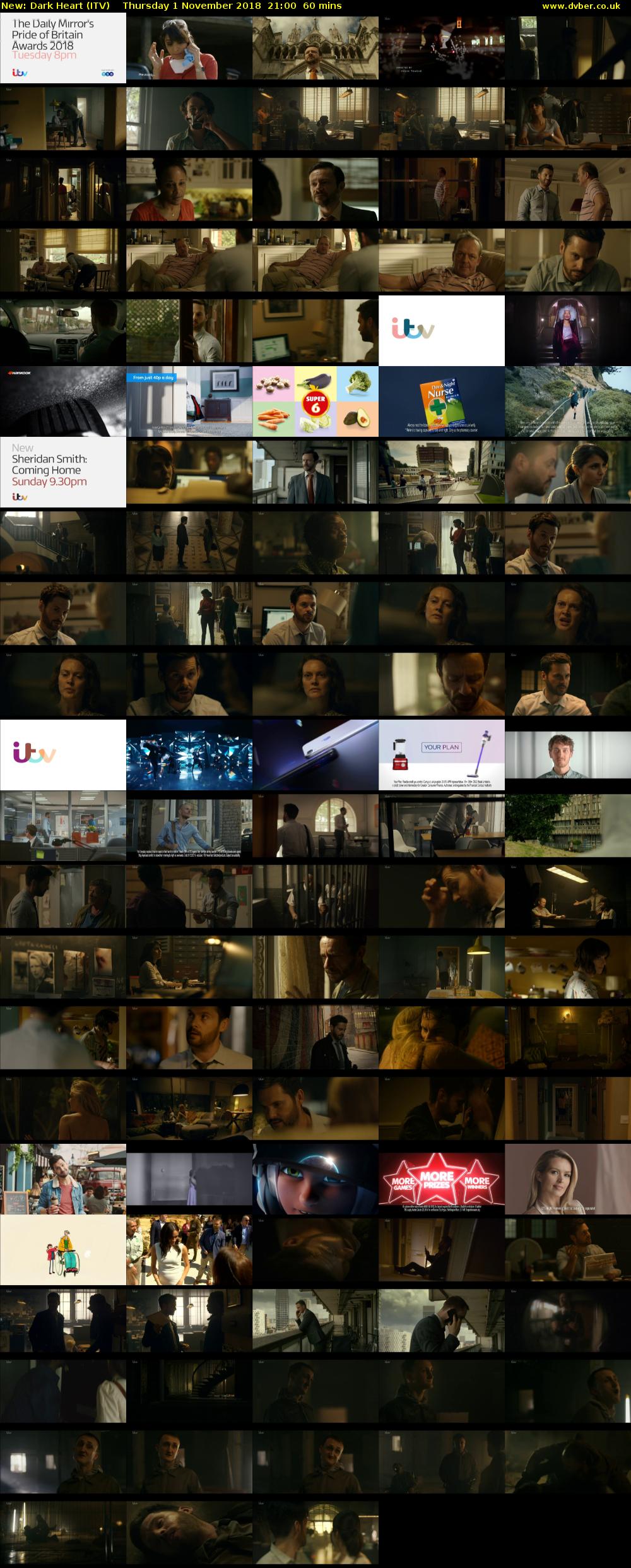 Dark Heart (ITV) Thursday 1 November 2018 21:00 - 22:00