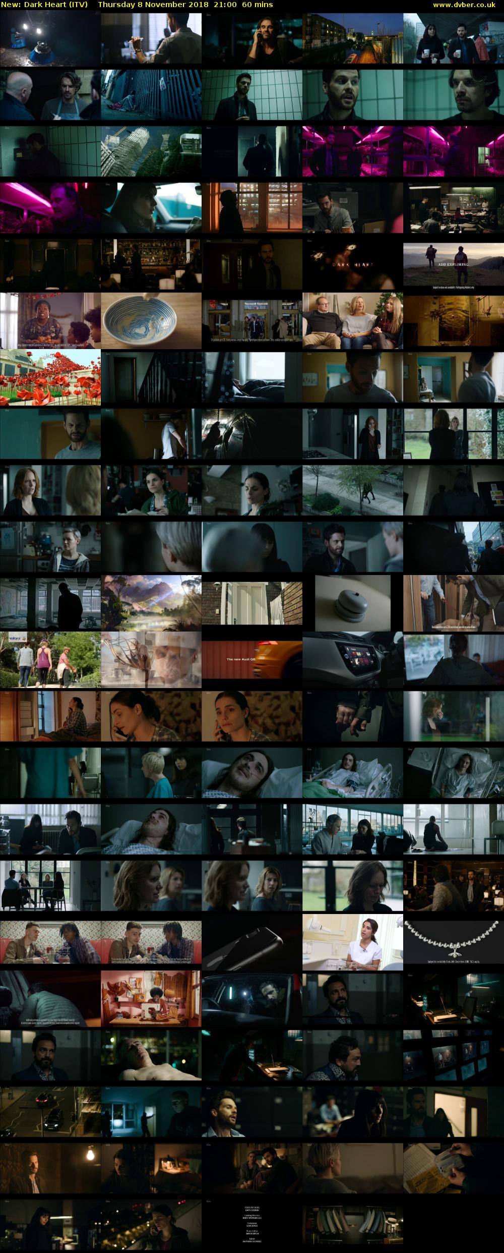 Dark Heart (ITV) Thursday 8 November 2018 21:00 - 22:00