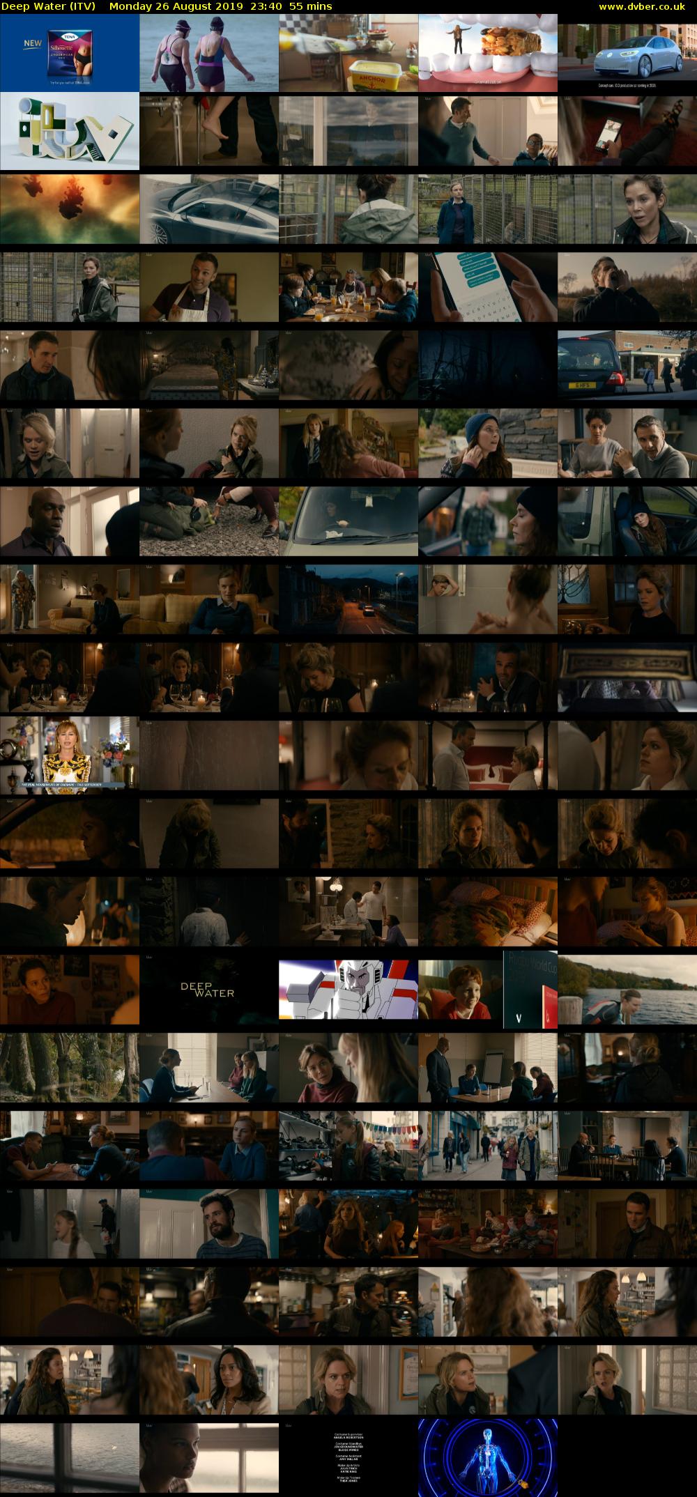 Deep Water (ITV) Monday 26 August 2019 23:40 - 00:35