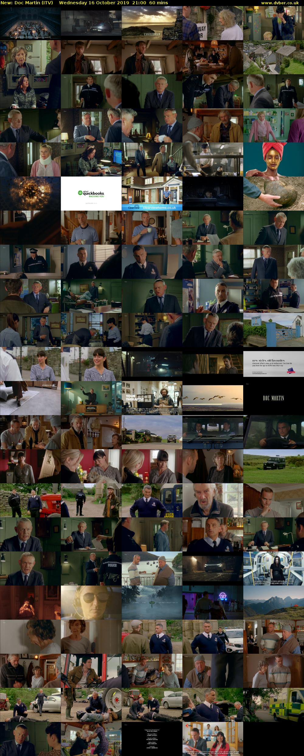 Doc Martin (ITV) Wednesday 16 October 2019 21:00 - 22:00