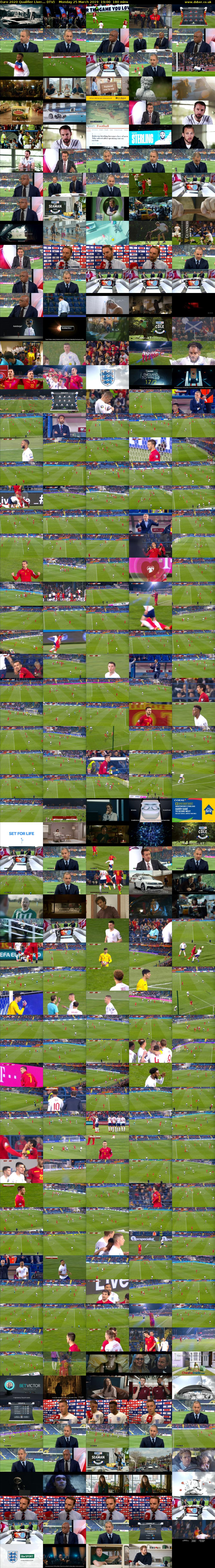 Euro 2020 Qualifier Live:... (ITV) Monday 25 March 2019 19:00 - 22:00