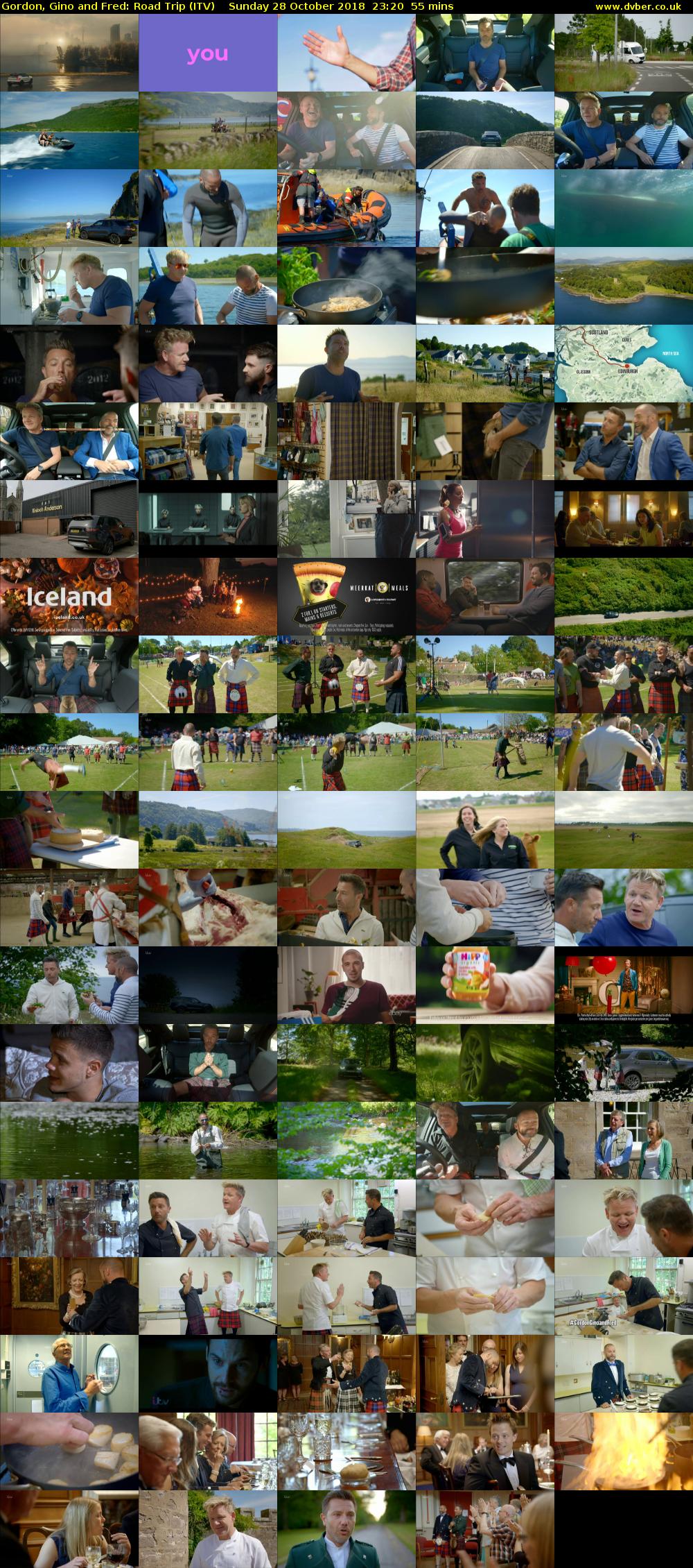 Gordon, Gino and Fred: Road Trip (ITV) Sunday 28 October 2018 23:20 - 00:15