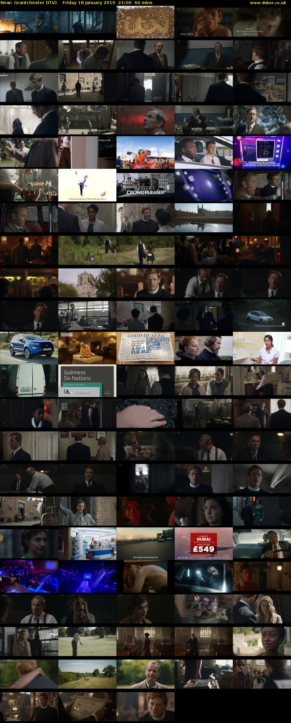 Grantchester (ITV) Friday 18 January 2019 21:00 - 22:00