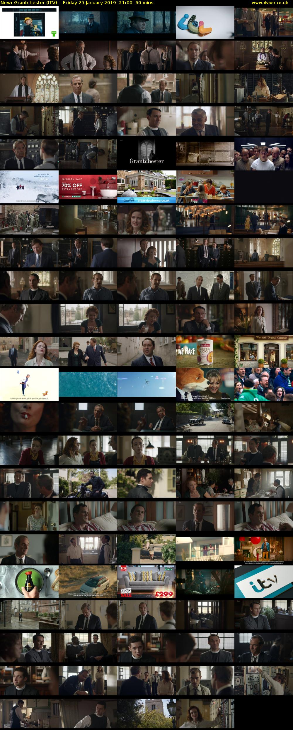 Grantchester (ITV) Friday 25 January 2019 21:00 - 22:00