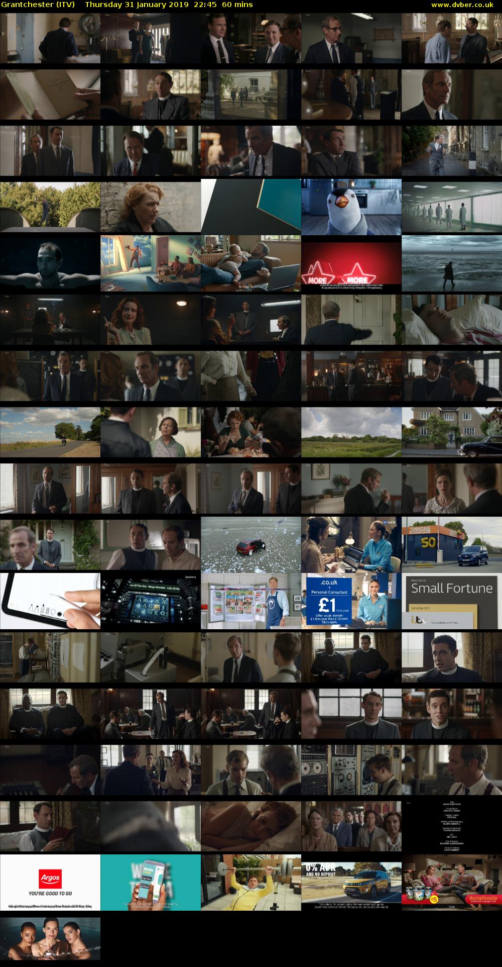 Grantchester (ITV) Thursday 31 January 2019 22:45 - 23:45