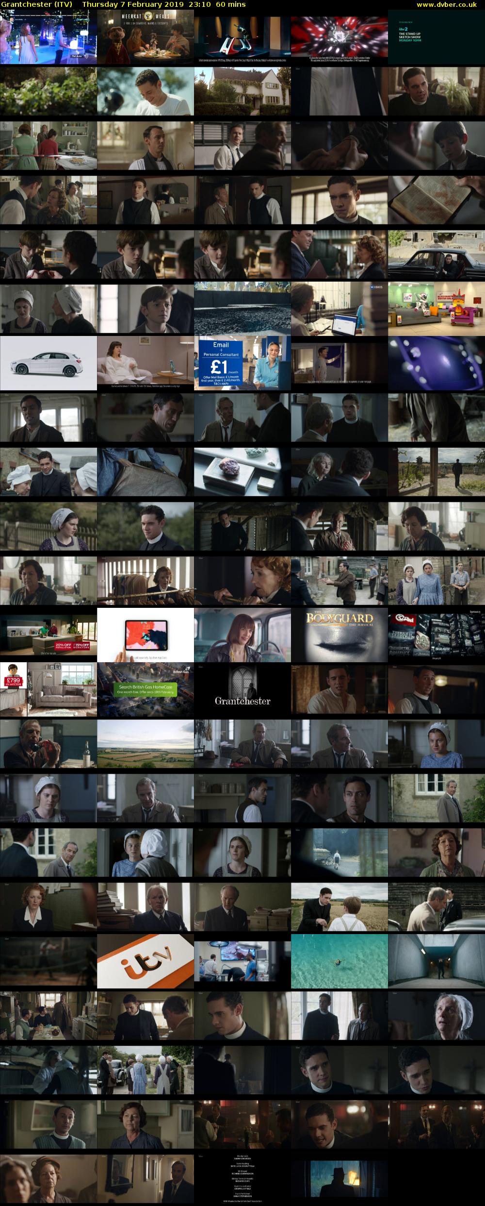 Grantchester (ITV) Thursday 7 February 2019 23:10 - 00:10