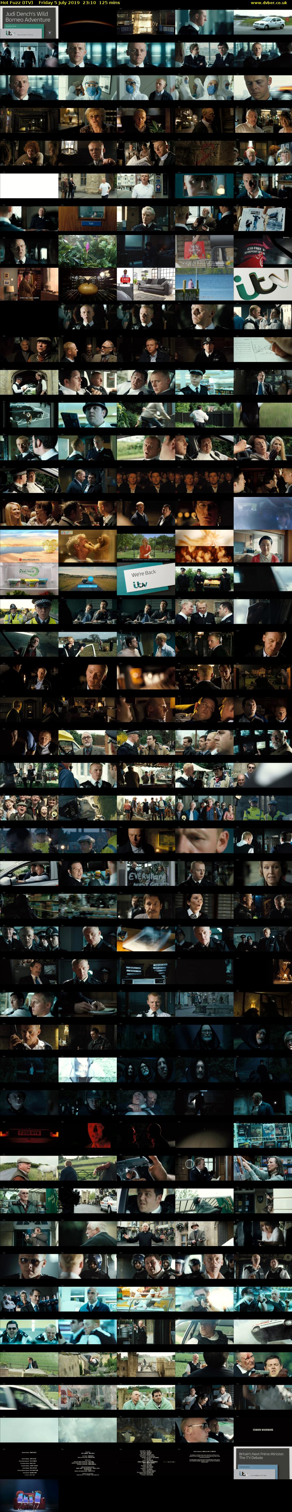 Hot Fuzz (ITV) Friday 5 July 2019 23:10 - 01:15