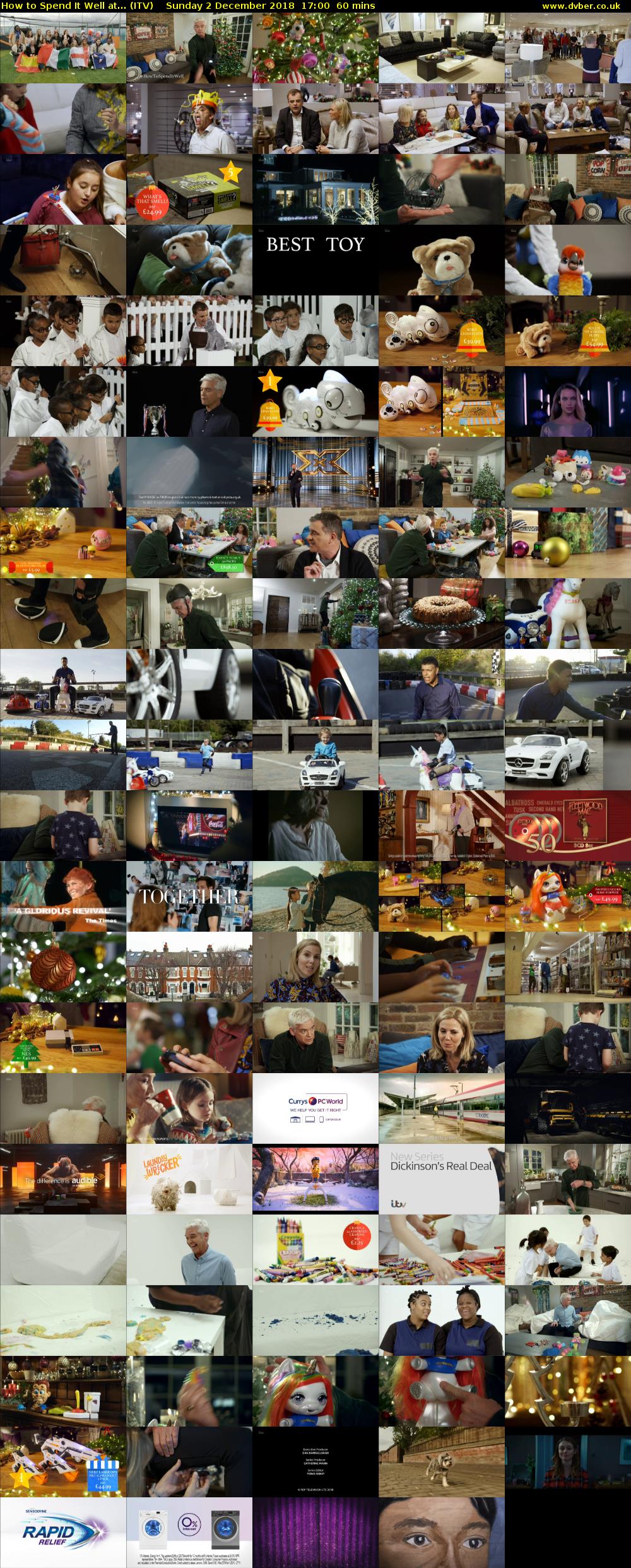 How to Spend It Well at... (ITV) Sunday 2 December 2018 17:00 - 18:00