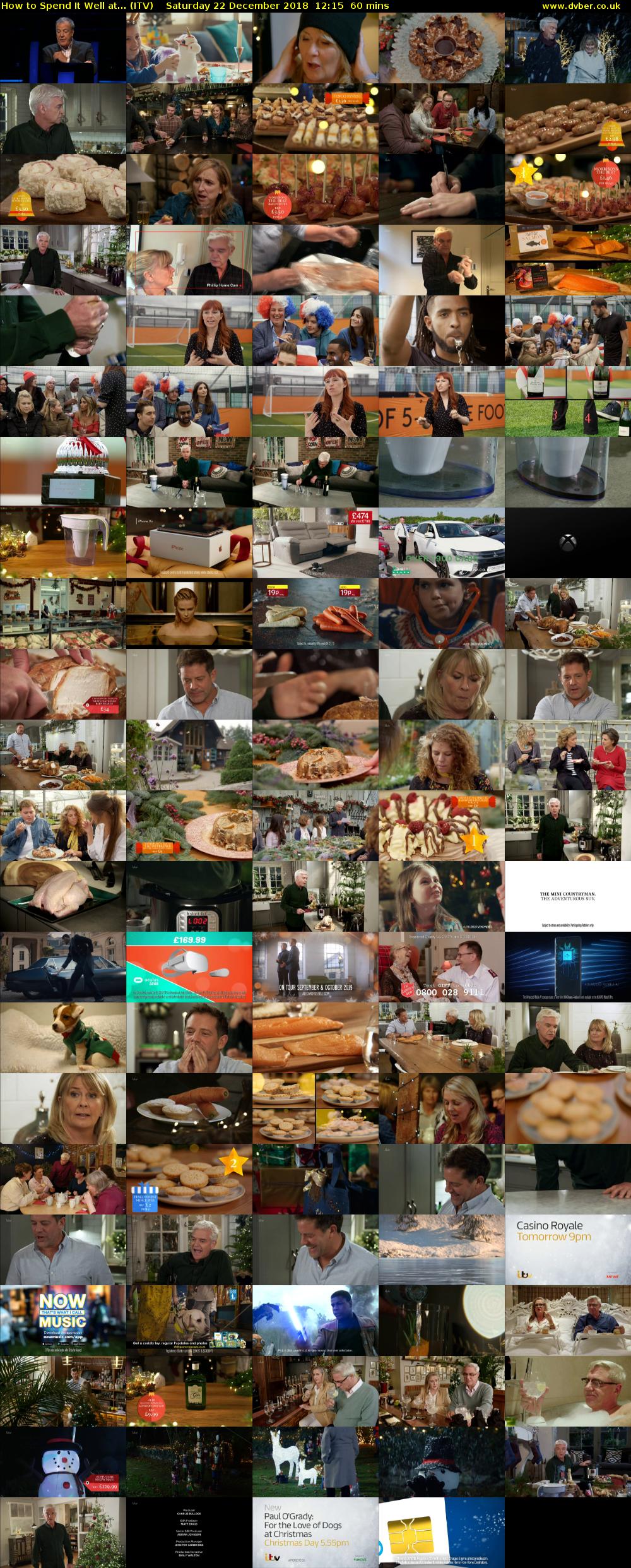 How to Spend It Well at... (ITV) Saturday 22 December 2018 12:15 - 13:15