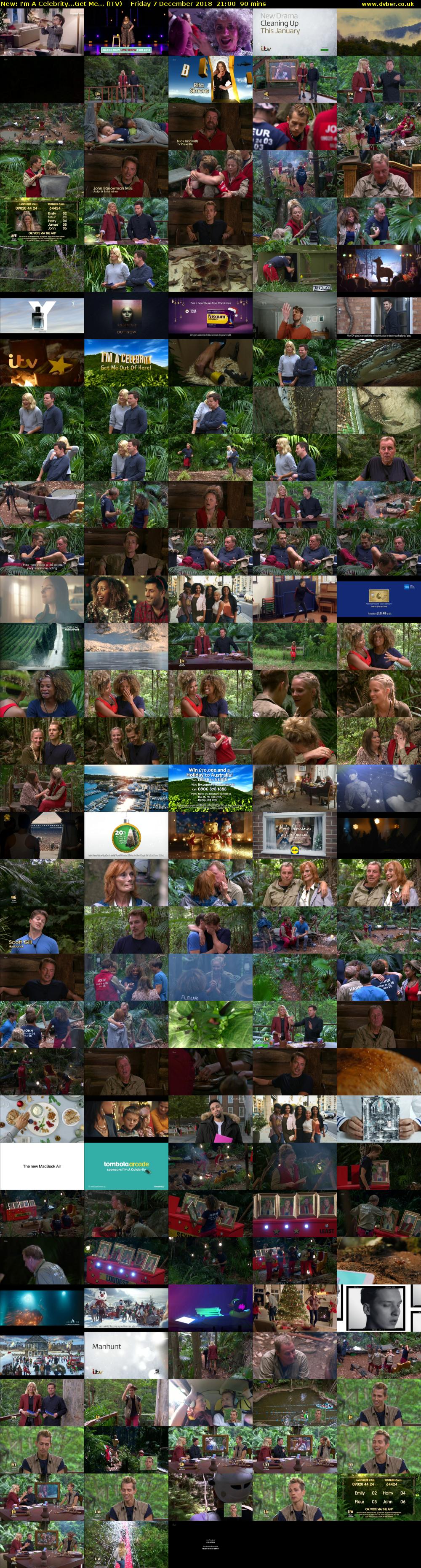 I'm A Celebrity...Get Me... (ITV) Friday 7 December 2018 21:00 - 22:30