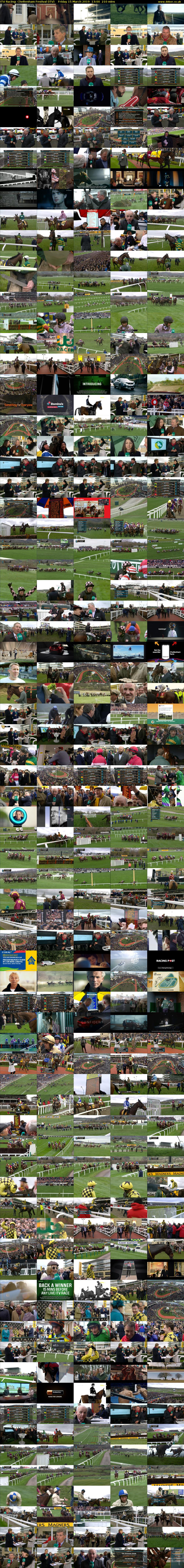 ITV Racing: Cheltenham Festival (ITV) Friday 15 March 2019 13:00 - 16:30