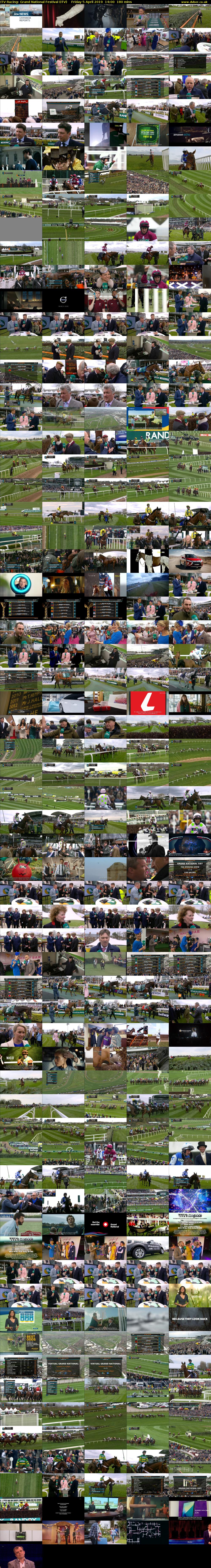 ITV Racing: Grand National Festival (ITV) Friday 5 April 2019 14:00 - 17:00