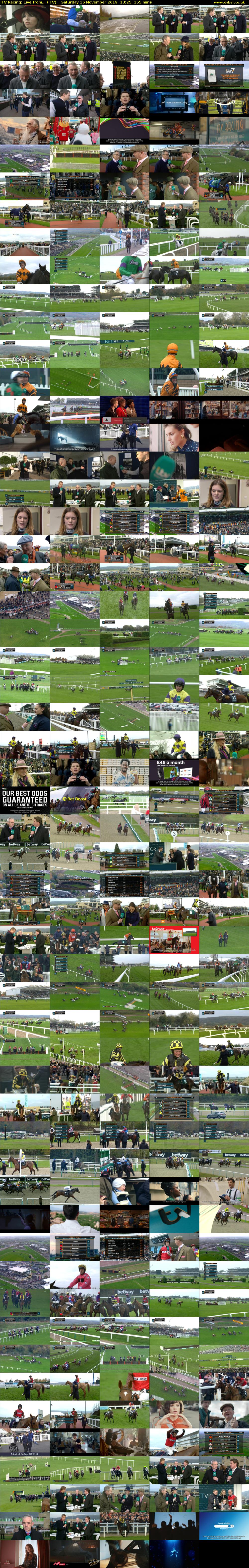 ITV Racing: Live from... (ITV) Saturday 16 November 2019 13:25 - 16:00