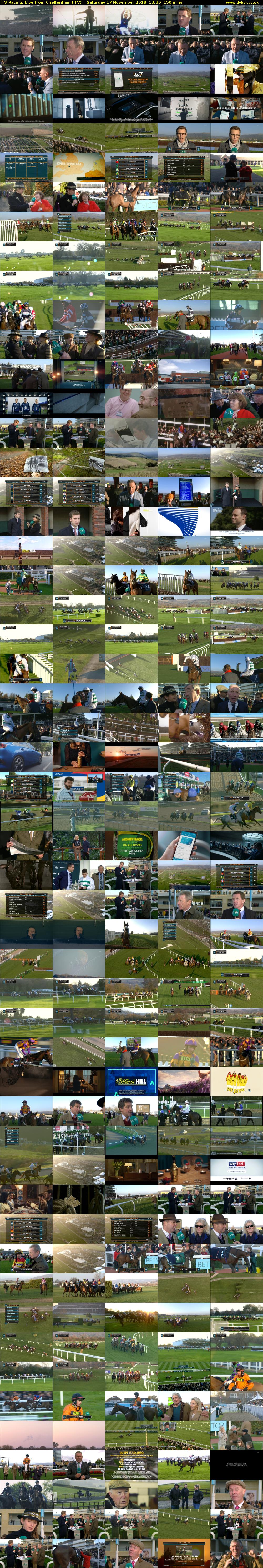ITV Racing: Live from Cheltenham (ITV) Saturday 17 November 2018 13:30 - 16:00