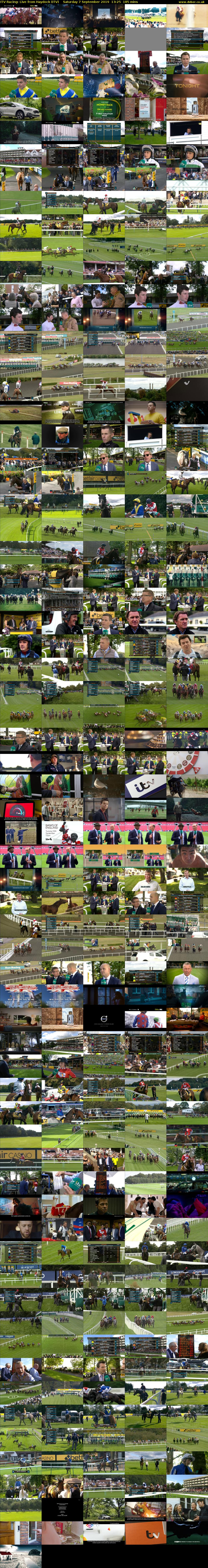 ITV Racing: Live from Haydock (ITV) Saturday 7 September 2019 13:25 - 16:30