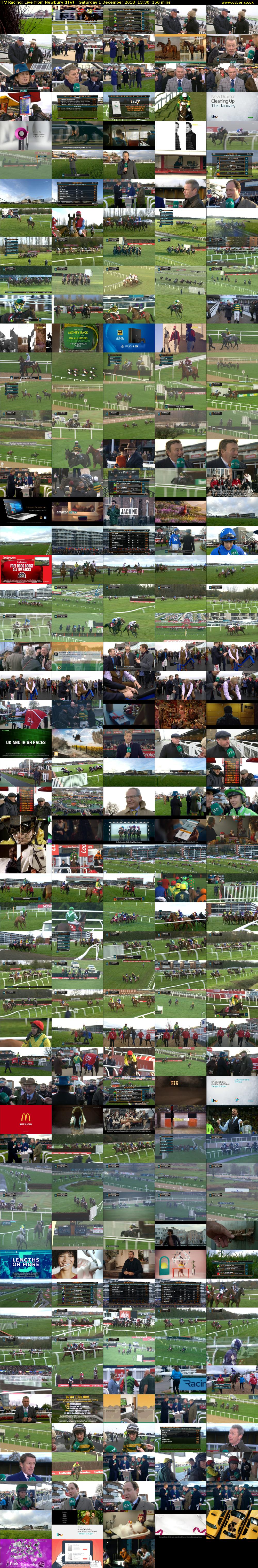 ITV Racing: Live from Newbury (ITV) Saturday 1 December 2018 13:30 - 16:00
