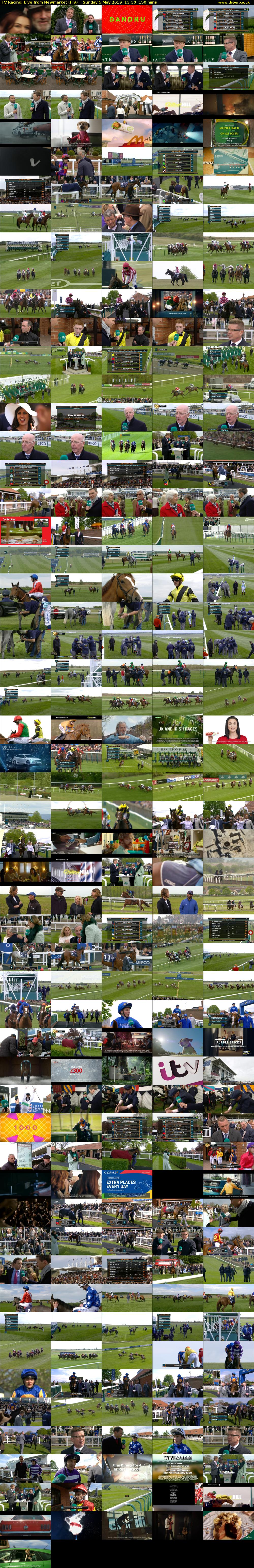 ITV Racing: Live from Newmarket (ITV) Sunday 5 May 2019 13:30 - 16:00