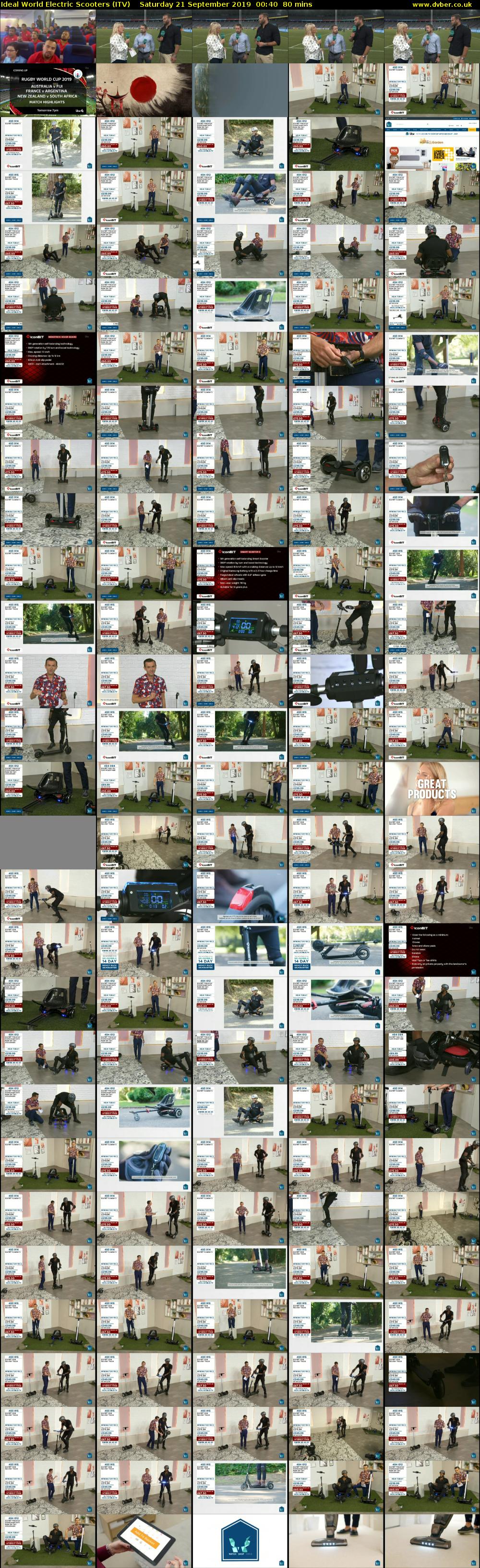 Ideal World Electric Scooters (ITV) Saturday 21 September 2019 00:40 - 02:00