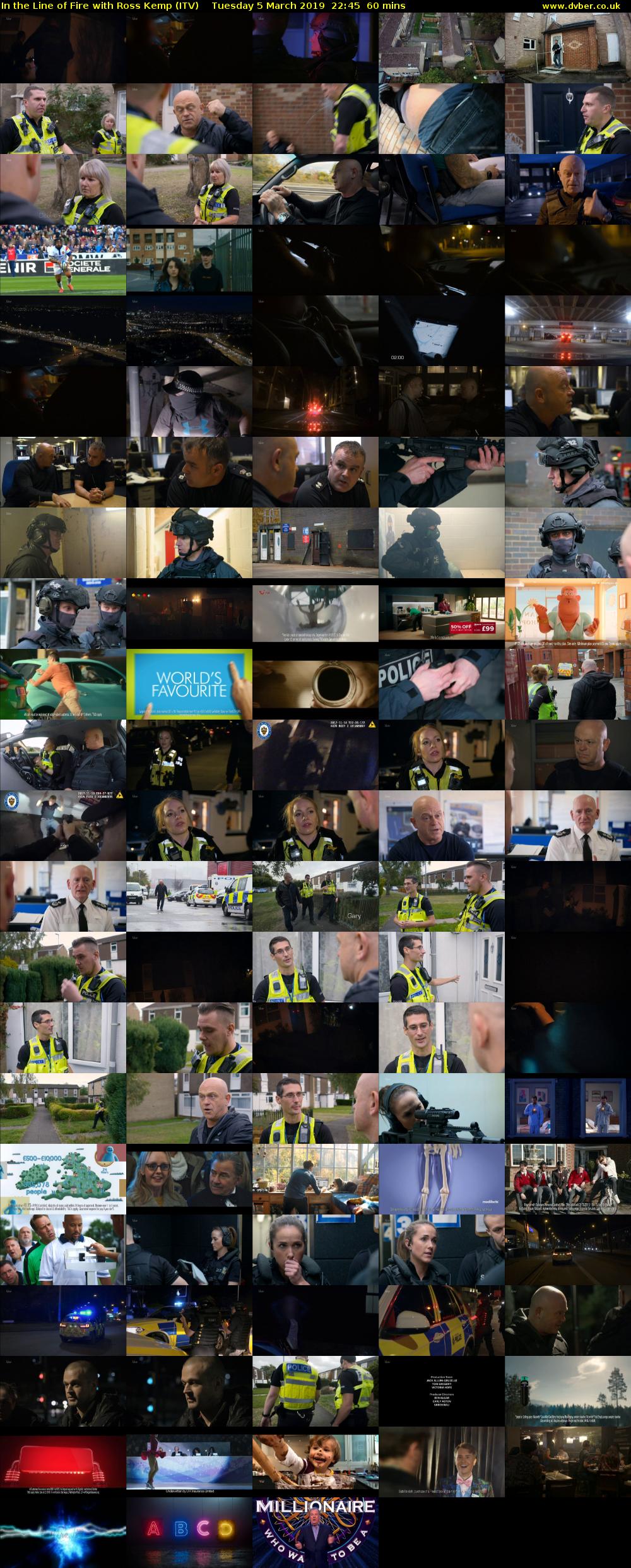 In the Line of Fire with Ross Kemp (ITV) Tuesday 5 March 2019 22:45 - 23:45